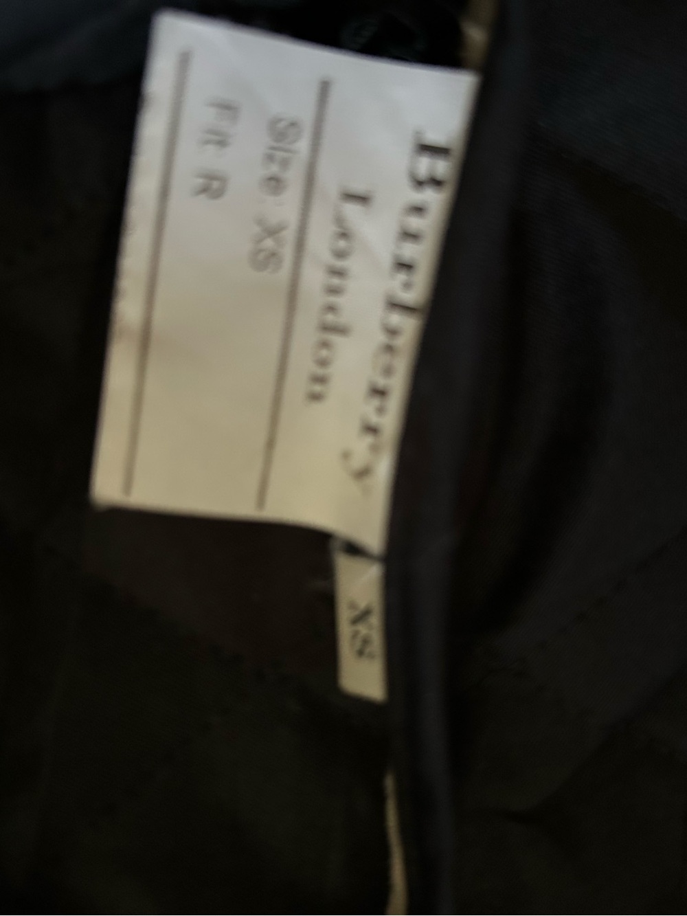 BURBERRY QUILTED NOVA CHECK JACKET SIZE XS BLACK - Picture 9 of 11